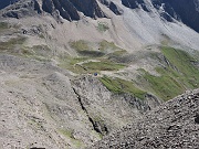 Zoom sul bivacco del Passo del Gries